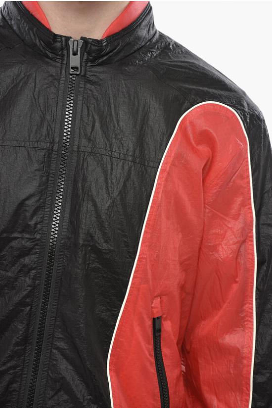  디젤 자켓 A10675 0HJAD 42A Nero Rosso - DIESEL