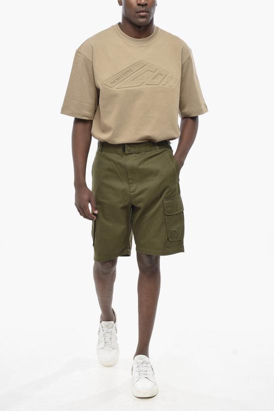  디젤 숏팬츠 A10623 0KCAF 5AF Green - DIESEL