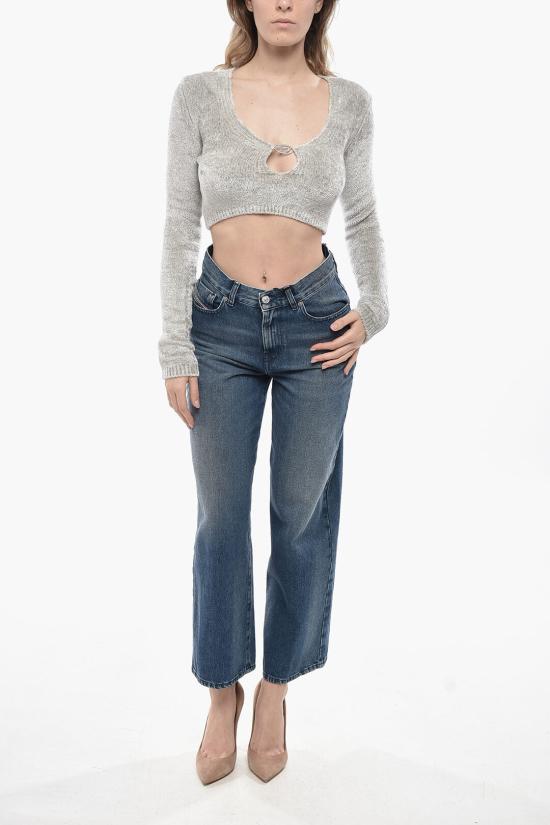  디젤 긴팔 티셔츠 A12411 0BNAB 72S Gray - DIESEL