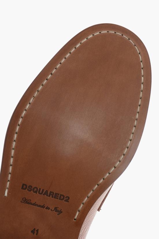  디스퀘어드2 로퍼 LOM0034 25102624 M2925 Bianco Marrone - DSQUARED2