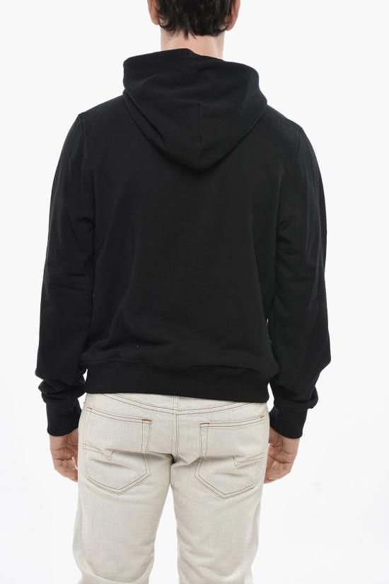  디젤 후드 티셔츠 A03757 0BAWT 9XX Black - DIESEL