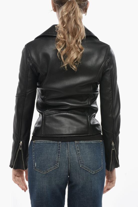  디젤 가죽 자켓 00SLT5 RIMAA 900 Black - DIESEL