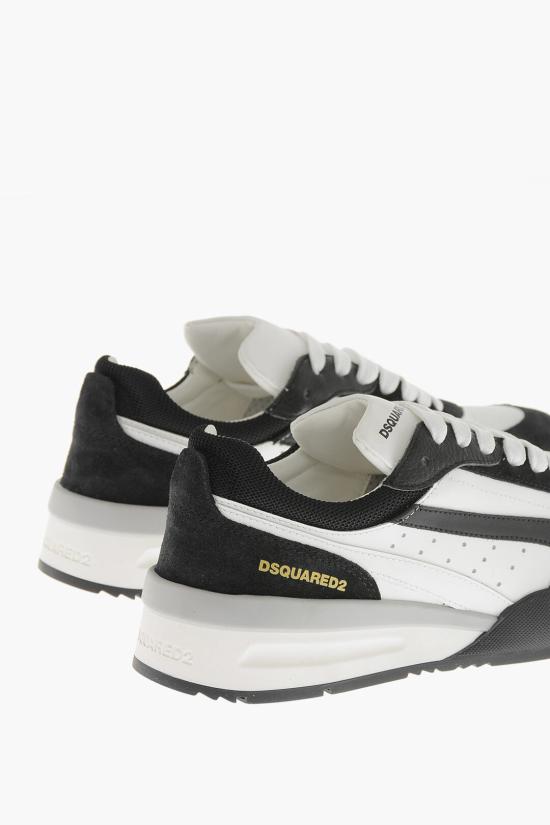  디스퀘어드2 스니커즈 SNM0196 01500001 2128 Black White - DSQUARED2