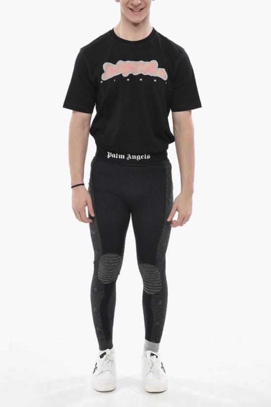  팜앤젤스 레깅스 PMVG008R24FAB0011001 Black - PALM ANGELS