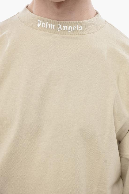  팜앤젤스 긴팔 티셔츠 PMAB001C99JER0046101 Beige - PALM ANGELS