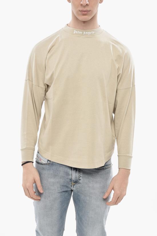  팜앤젤스 긴팔 티셔츠 PMAB001C99JER0046101 Beige