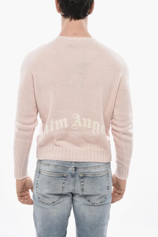  팜앤젤스 스웨터 PMHE027C99KNI0013001 Pink - PALM ANGELS