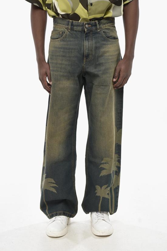  팜앤젤스 데님 팬츠 PMYA049S25DEN0016009 Blue