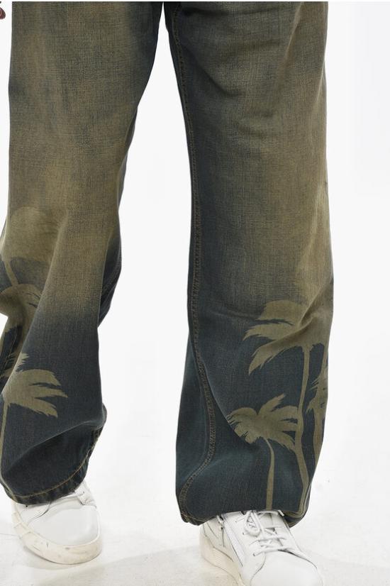  팜앤젤스 데님 팬츠 PMYA049S25DEN0016009 Blue - PALM ANGELS