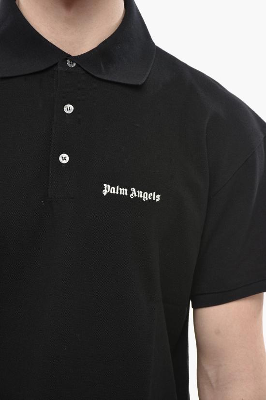  팜앤젤스 폴로 티셔츠 PMGB012F23FAB0011001 Black - PALM ANGELS