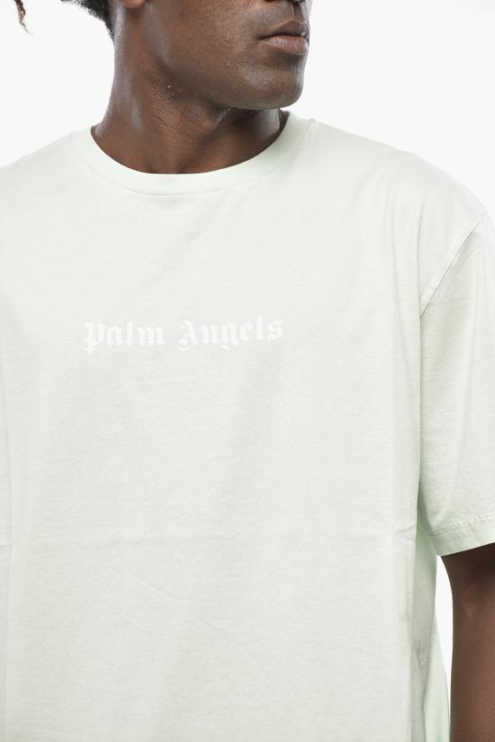  팜앤젤스 반팔 티셔츠 PMAA089S24JER0025103 Light blue - PALM ANGELS