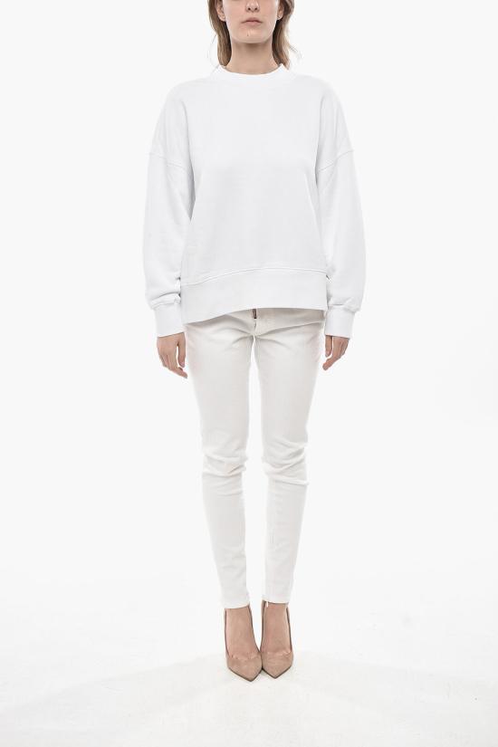  팜앤젤스 긴팔 티셔츠 PWBA017C99FLE0010110 White - PALM ANGELS