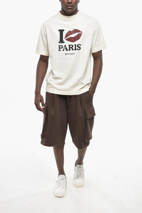  팜앤젤스 반팔 티셔츠 PMAA001T24JER0190328 White - PALM ANGELS