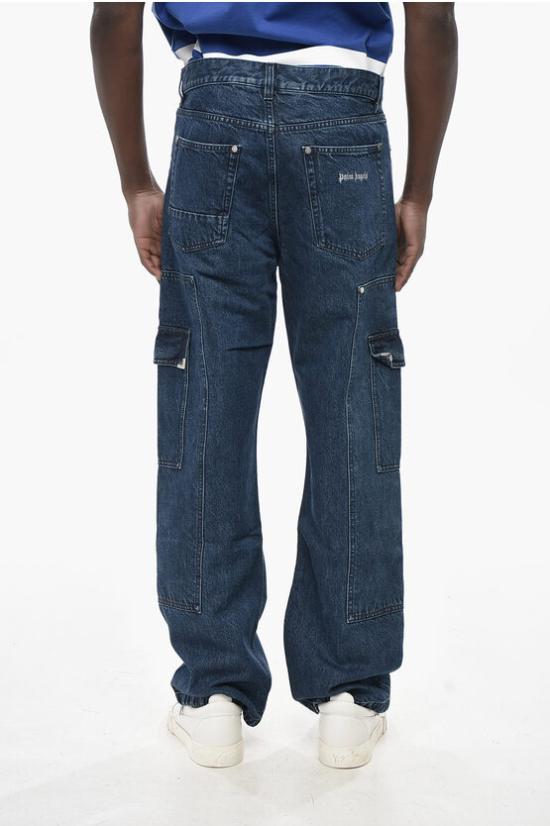  팜앤젤스 데님 팬츠 PMYA045S24DEN0014903 Blue - PALM ANGELS