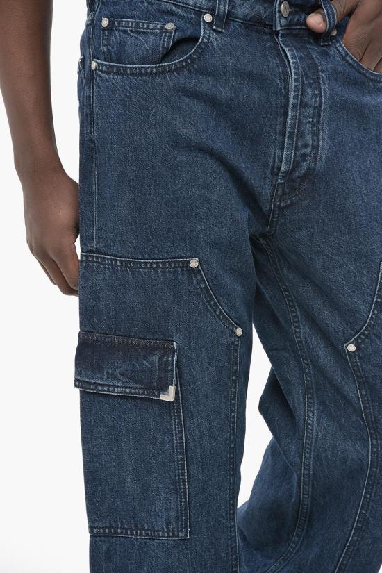  팜앤젤스 데님 팬츠 PMYA045S24DEN0014903 Blue - PALM ANGELS