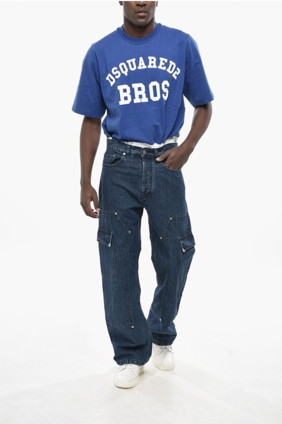  팜앤젤스 데님 팬츠 PMYA045S24DEN0014903 Blue - PALM ANGELS