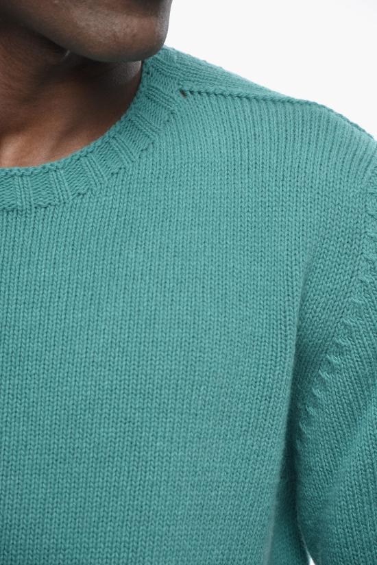  팜앤젤스 스웨터 PMHE027C99KNI0014301 Light blue - PALM ANGELS