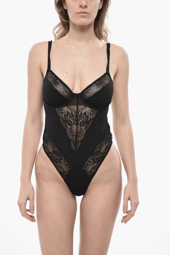  디스퀘어드2 바디수트 티셔츠 D8F0M5580ISA01010 Black