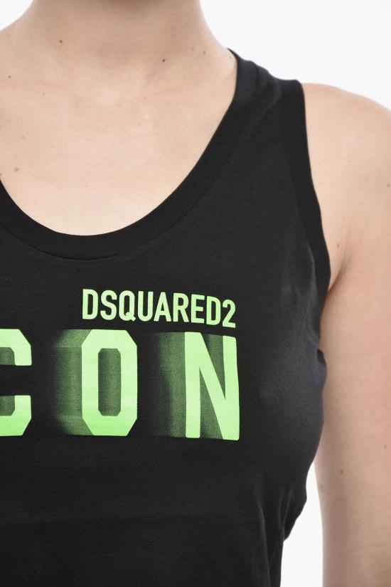  디스퀘어드2 민소매 티셔츠 S80NL0003S24668971 Black - DSQUARED2