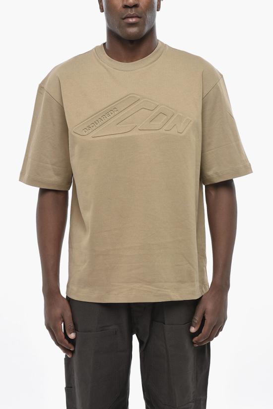  디스퀘어드2 반팔 티셔츠 S79GC0105 D20033 114 Beige