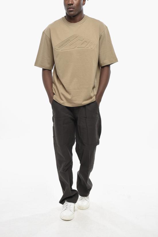  디스퀘어드2 반팔 티셔츠 S79GC0105 D20033 114 Beige - DSQUARED2