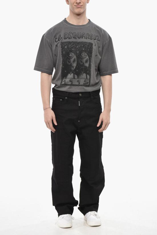  디스퀘어드2 데님 팬츠 S74LB1673 S39781 900 Black - DSQUARED2