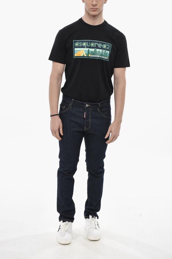  디스퀘어드2 데님 팬츠 S74LB1425 S30664 470 Blue - DSQUARED2