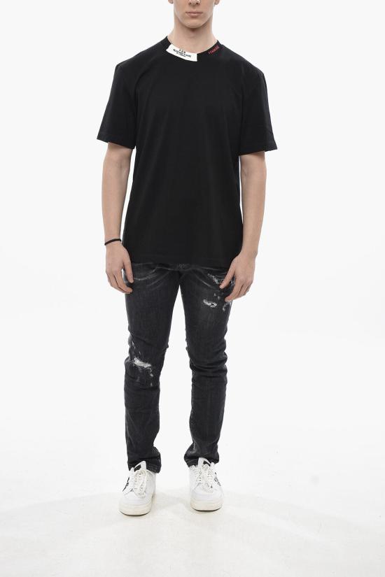  디스퀘어드2 반팔 티셔츠 S74GD1417 D20020 900 Black - DSQUARED2