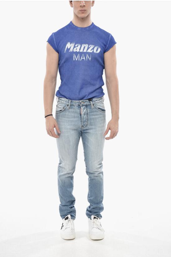  디스퀘어드2 데님 팬츠 S71LB1608 S30309 470 Light blue - DSQUARED2