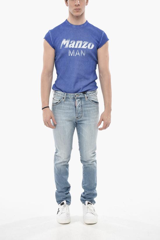  디스퀘어드2 데님 팬츠 S71LB1608 S30309 470 Light blue - DSQUARED2