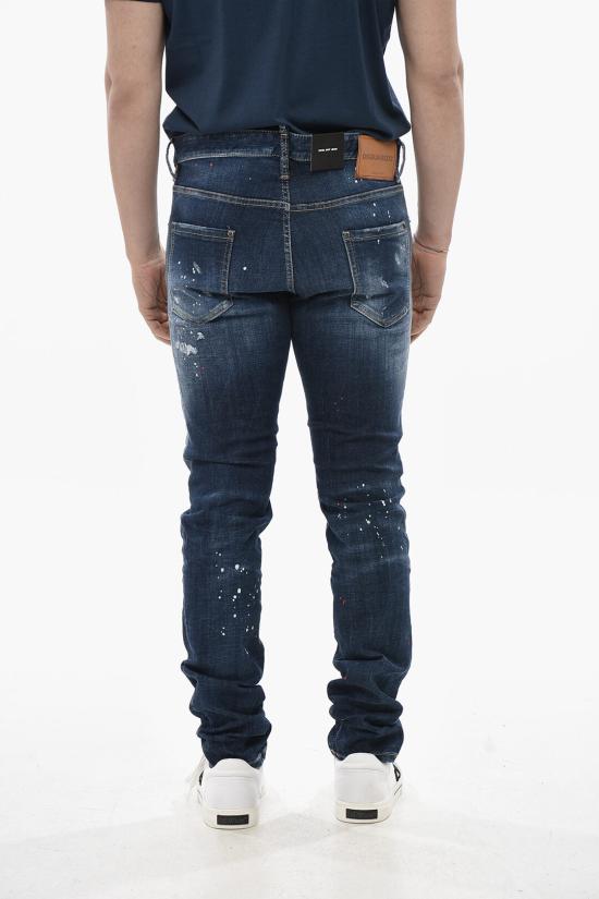  디스퀘어드2 데님 팬츠 S74LB1658 S30664 470 Blue - DSQUARED2