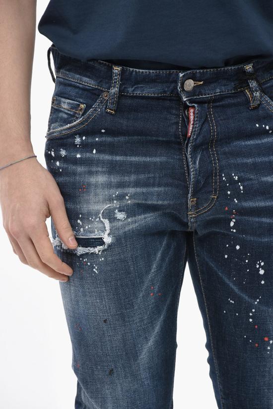  디스퀘어드2 데님 팬츠 S74LB1658 S30664 470 Blue - DSQUARED2