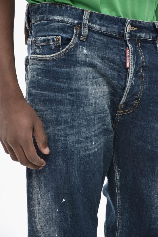  디스퀘어드2 데님 팬츠 S74LB1655 S30664 470 Blue - DSQUARED2