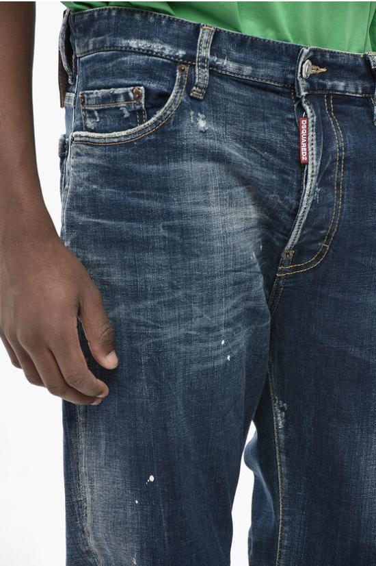  디스퀘어드2 데님 팬츠 S74LB1655 S30664 470 Blue - DSQUARED2