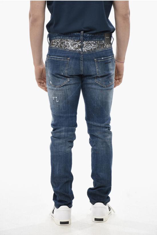  디스퀘어드2 데님 팬츠 S74LB1645 S30342 470 Blue - DSQUARED2