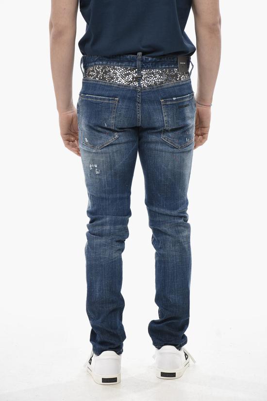  디스퀘어드2 데님 팬츠 S74LB1645 S30342 470 Blue - DSQUARED2