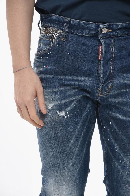  디스퀘어드2 데님 팬츠 S74LB1645 S30342 470 Blue - DSQUARED2