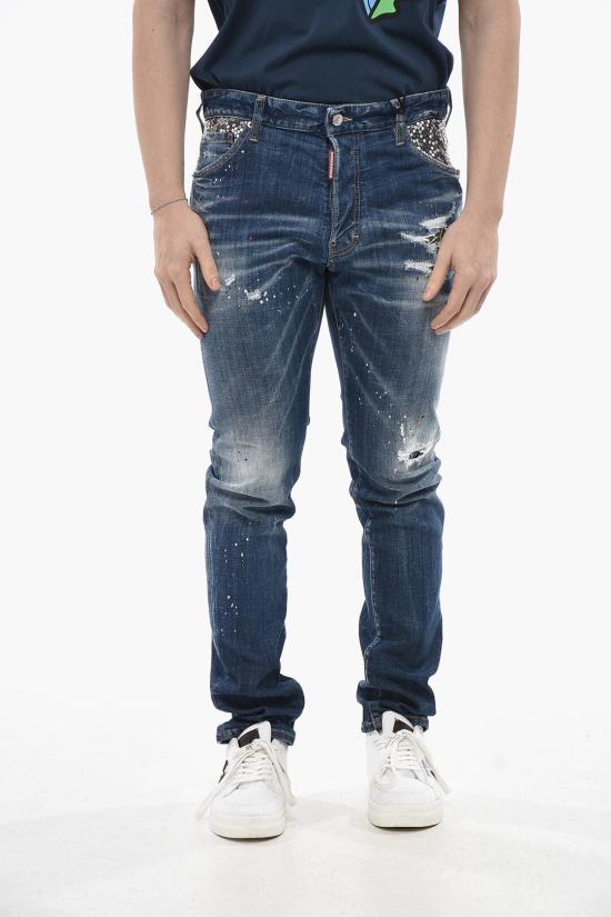  디스퀘어드2 데님 팬츠 S74LB1645 S30342 470 Blue