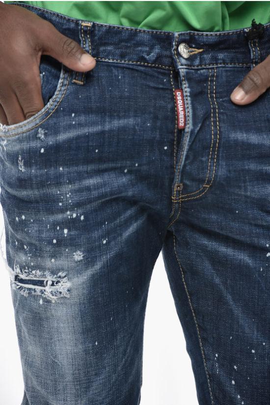  디스퀘어드2 데님 팬츠 S74LB1556 S30664 470 Blue - DSQUARED2