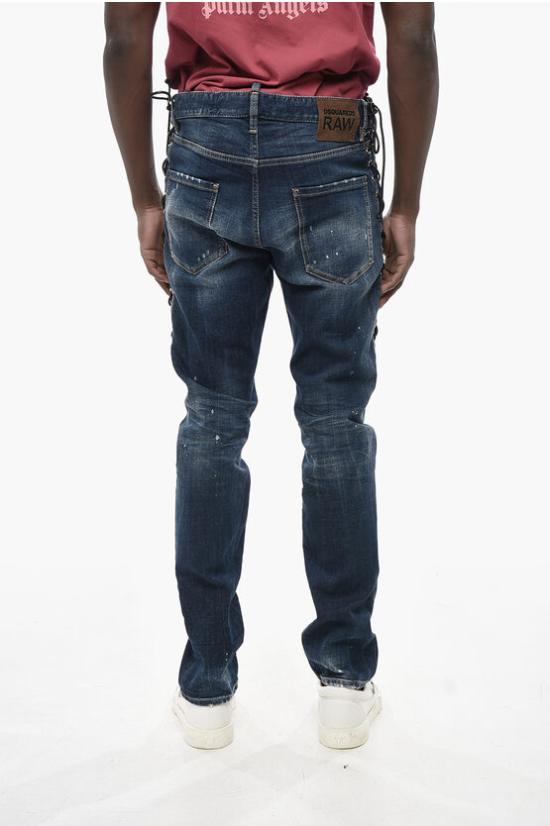  디스퀘어드2 데님 팬츠 S71LB1598 S30664 470 Blue - DSQUARED2