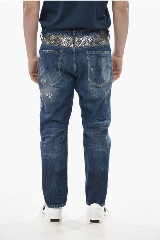  디스퀘어드2 데님 팬츠 S74LB1644 S30342 470 Blue - DSQUARED2