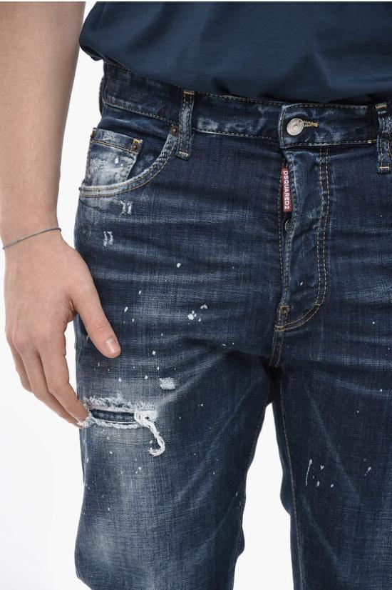  디스퀘어드2 데님 팬츠 S74LB1557 S30664 470 Blue - DSQUARED2