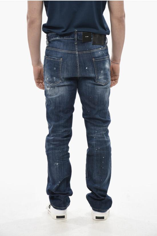  디스퀘어드2 데님 팬츠 S74LB1557 S30664 470 Blue - DSQUARED2