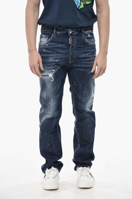  디스퀘어드2 데님 팬츠 S74LB1557 S30664 470 Blue