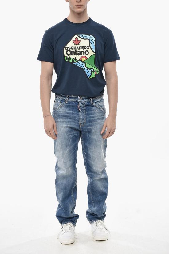  디스퀘어드2 데님 팬츠 S71LB1585 S30309 470 Blue - DSQUARED2