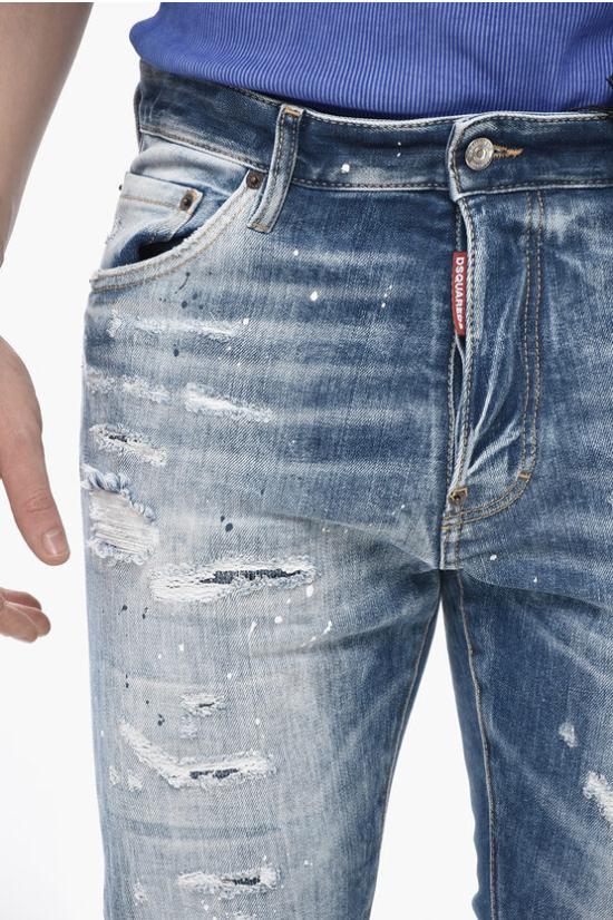  디스퀘어드2 데님 팬츠 S71LB1590 S30663 470 Light blue - DSQUARED2