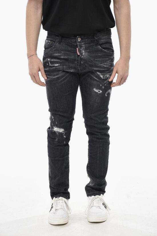  디스퀘어드2 데님 팬츠 S71LB1574 S30503 900 Black