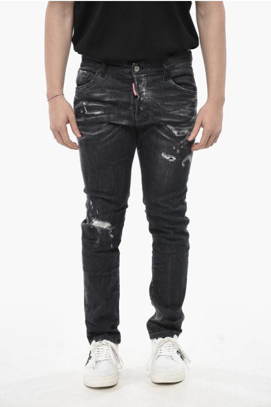  디스퀘어드2 데님 팬츠 S71LB1574 S30503 900 Black