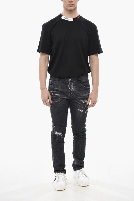  디스퀘어드2 데님 팬츠 S71LB1574 S30503 900 Black - DSQUARED2