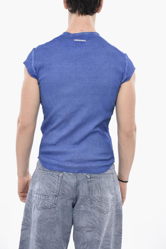  디스퀘어드2 반팔 티셔츠 S71GD1536 S24623 485 Blue - DSQUARED2